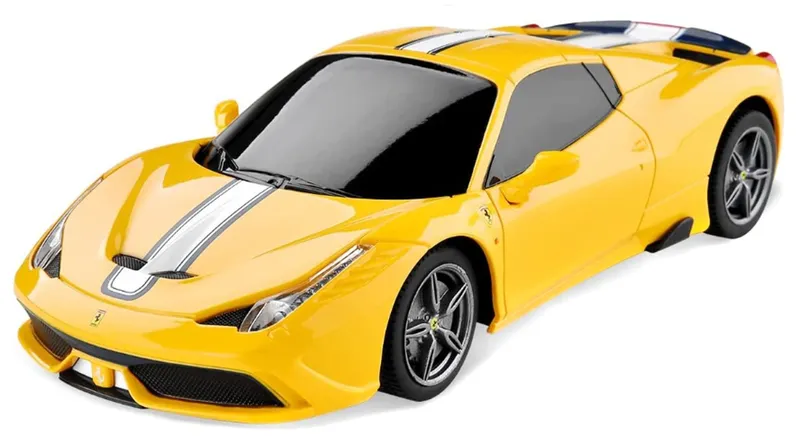 Auto Zdalnie Sterowane 1:24 TUM-TUM FERRARI 458 Speciale A 19 cm - Żółte