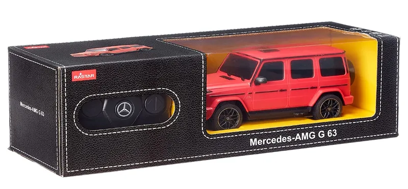 Samochód Zdalnie Sterowany 1:24 TUM-TUM MERCEDES Benz G63 19 cm - Czerwony
