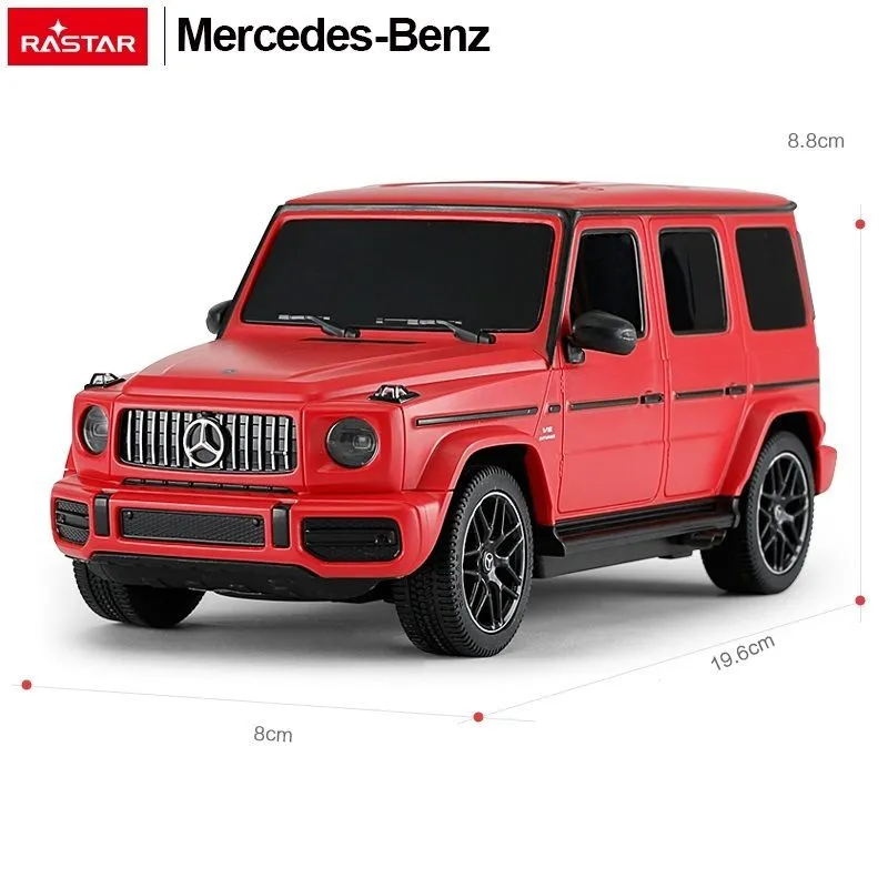Samochód Zdalnie Sterowany 1:24 TUM-TUM MERCEDES Benz G63 19 cm - Czerwony