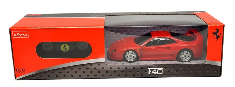 Samochód Zdalnie Sterowany 1:24 TUM-TUM FERRARI F40 19 cm - Czerwony