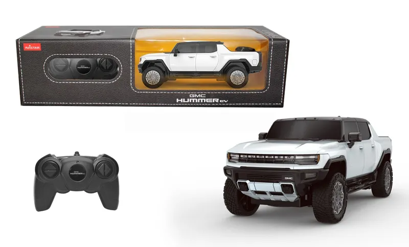 Samochód Zdalnie Sterowany 1:26 TUM-TUM Hummer Ev 21 cm - Biały