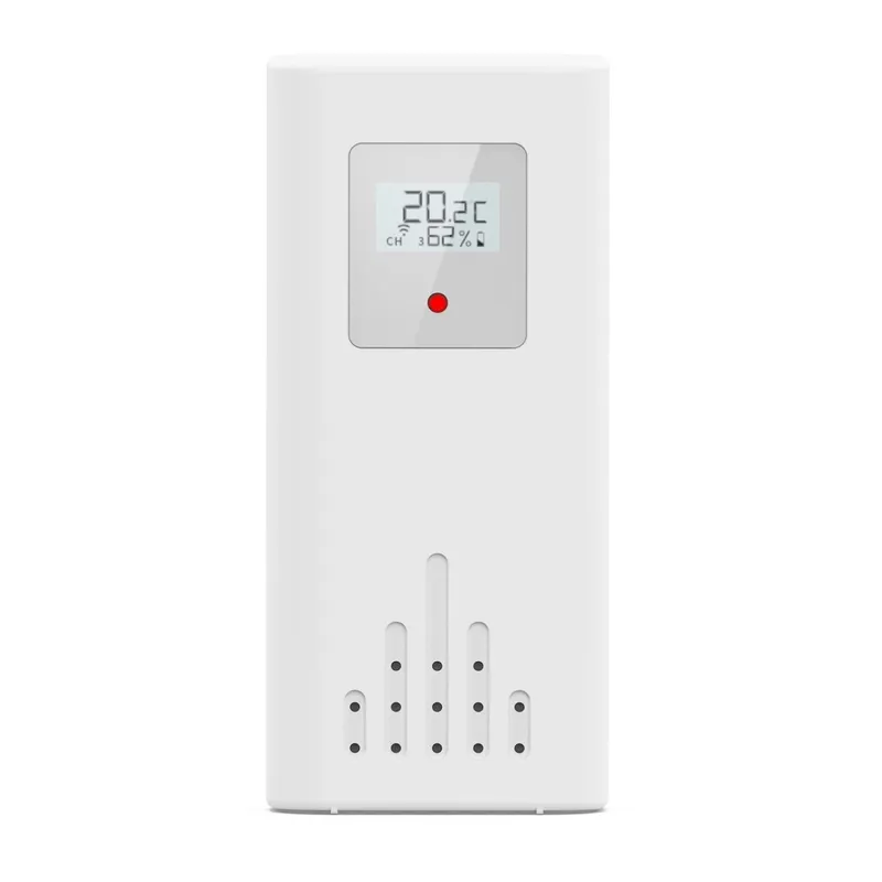 Bezprzewodowa Stacja Pogodowa Termometr Higrometr Zegar Alarm MEBLIVA