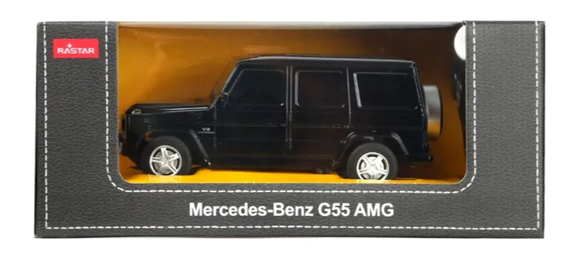 Samochód Zdalnie Sterowany 1:24 TUM-TUM MERCEDES G55 20 cm - Czarny