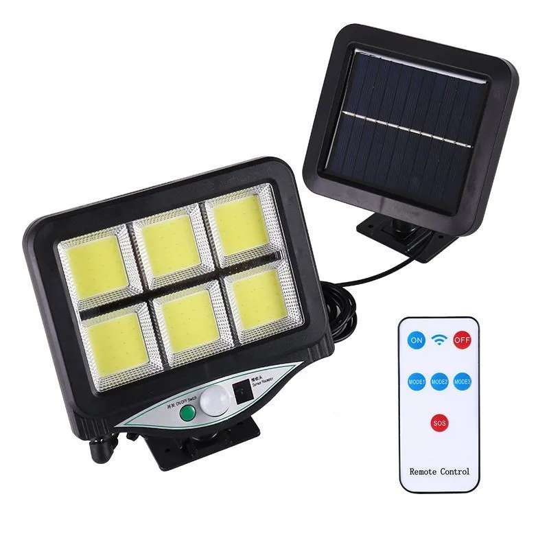 Lampa Solarna Ogrodowa Z Czujnikiem Ruchu I Pilotem LED GARDIVA