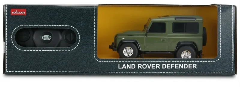 Samochód Zdalnie Sterowany 1:24 TUM-TUM Land Rover Defender 17 cm - Zielony