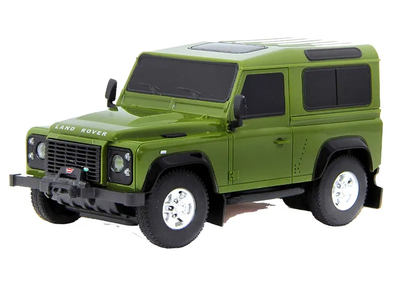 Samochód Zdalnie Sterowany 1:24 TUM-TUM Land Rover Defender 17 cm - Zielony