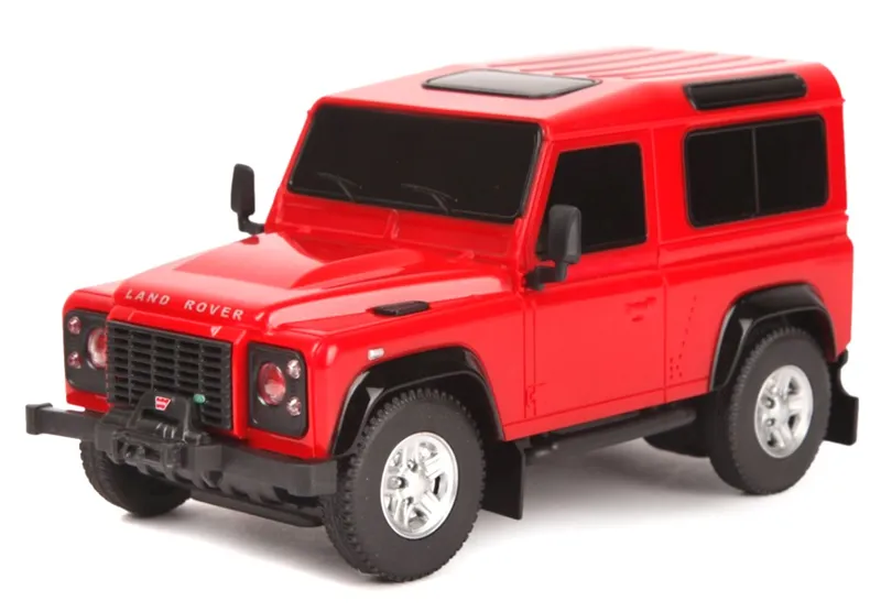 Samochód Zdalnie Sterowany TUM-TUM Land Rover Defender 1:24 - Czerwony
