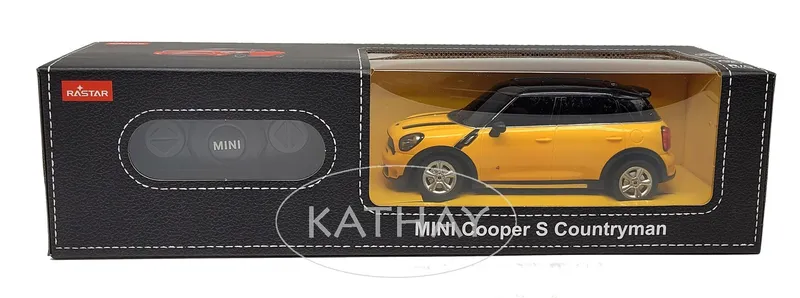 Samochód Zdalnie Sterowany TUM-TUM Mini Cooper S Countryman 1:24 - Żółty