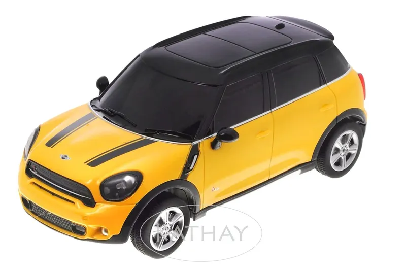 Samochód Zdalnie Sterowany TUM-TUM Mini Cooper S Countryman 1:24 - Żółty