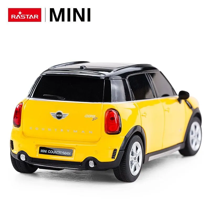 Samochód Zdalnie Sterowany TUM-TUM Mini Cooper S Countryman 1:24 - Żółty