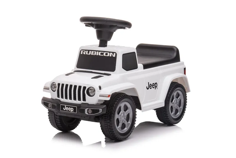 Jeździk Odpychacz JEEP Z Dźwiękiem TUM-TUM Auto Dla Dzieci - Biały