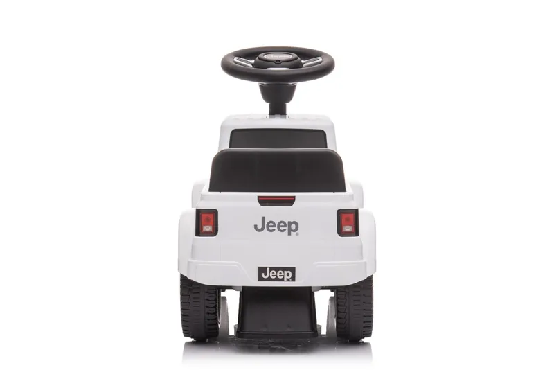Jeździk Odpychacz JEEP Z Dźwiękiem TUM-TUM Auto Dla Dzieci - Biały