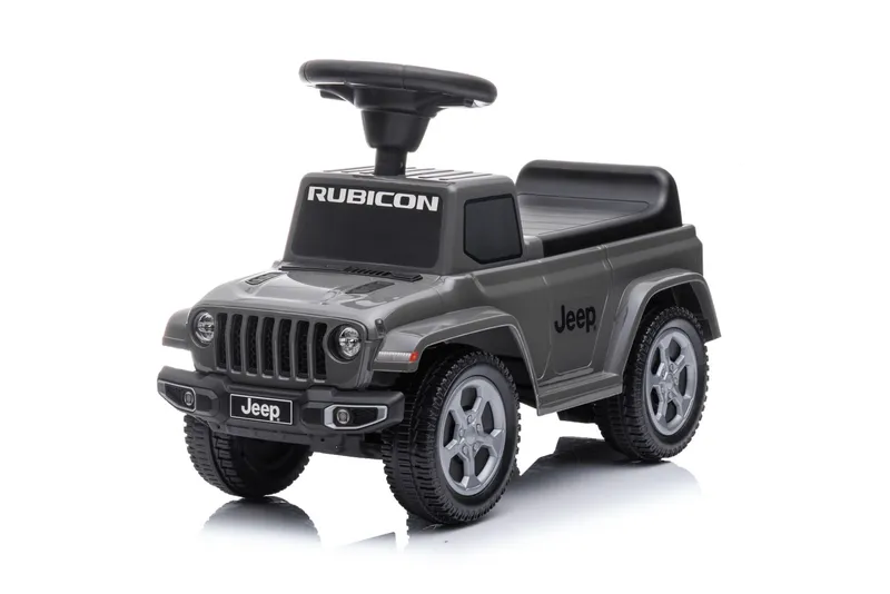 Jeździk Odpychacz JEEP Z Dźwiękiem TUM-TUM Auto Dla Dzieci - Szary