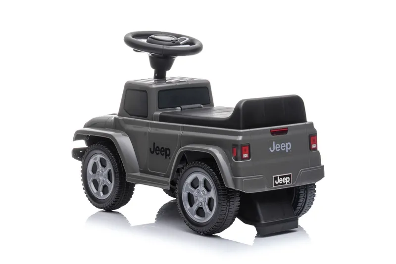 Jeździk Odpychacz JEEP Z Dźwiękiem TUM-TUM Auto Dla Dzieci - Szary