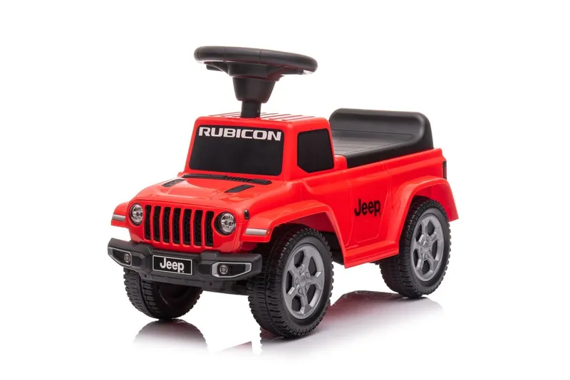 Jeździk Odpychacz JEEP Z Dźwiękiem TUM-TUM Auto Dla Dzieci - Czerwony