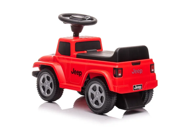 Jeździk Odpychacz JEEP Z Dźwiękiem TUM-TUM Auto Dla Dzieci - Czerwony
