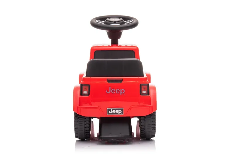 Jeździk Odpychacz JEEP Z Dźwiękiem TUM-TUM Auto Dla Dzieci - Czerwony