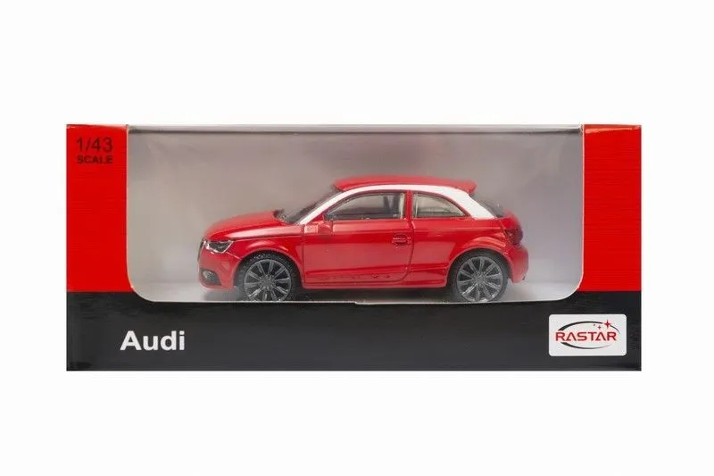 Model Samochodu AUDI A1 1:43 Metalowy Licencjonowany Mix Kolorów TUM-TUM