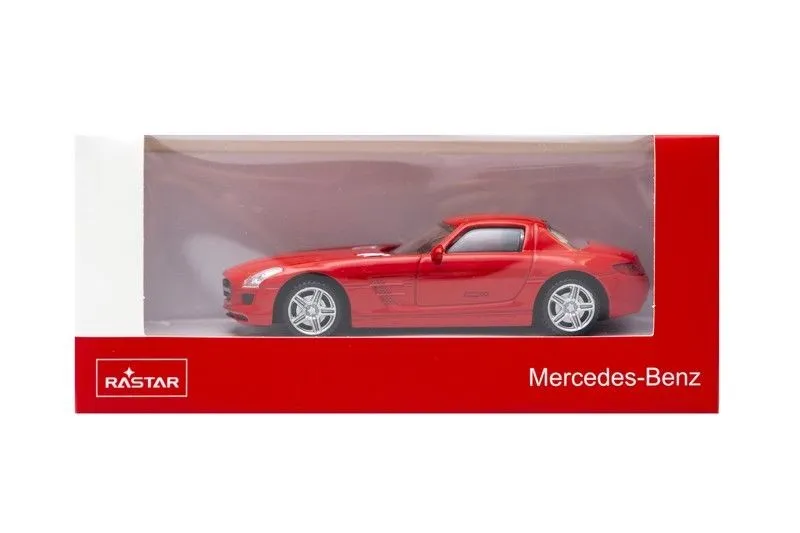 Model MERCEDES Sls 1:43 Metalowy Licencjonowany Mix Kolorów TUM-TUM