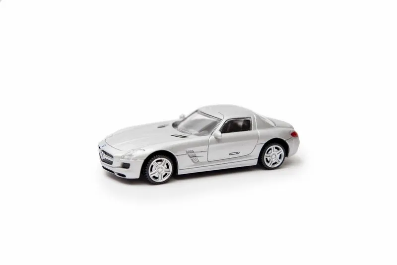 Model MERCEDES Sls 1:43 Metalowy Licencjonowany Mix Kolorów TUM-TUM