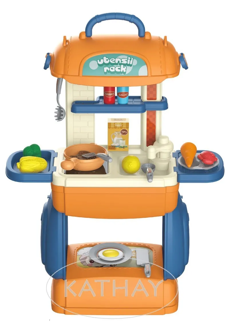 Mini Kuchnia W Kuferku 31 Elementów Imitacje Produktów TUM-TUM