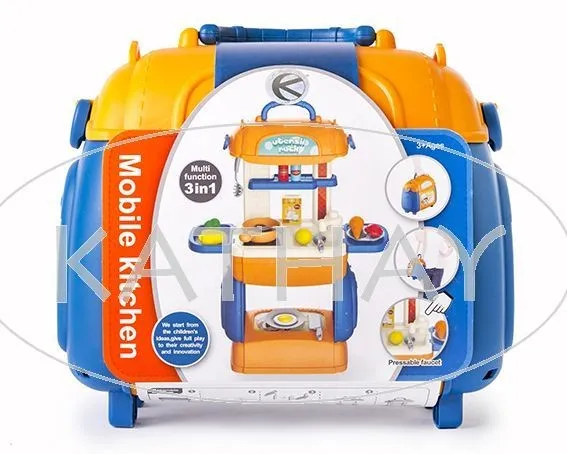 Mini Kuchnia W Kuferku 31 Elementów Imitacje Produktów TUM-TUM