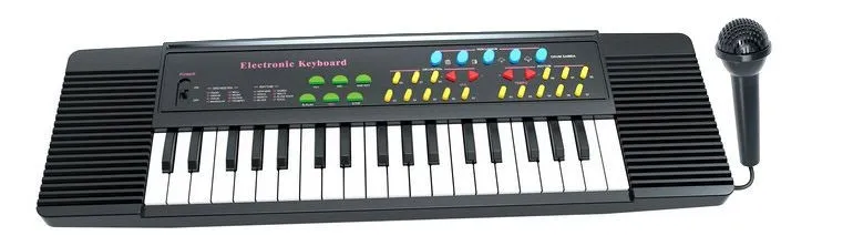 Organki Pianinko Keyboard 37 Klawiszy Z Mikrofonem Dla Dzieci TUM-TUM