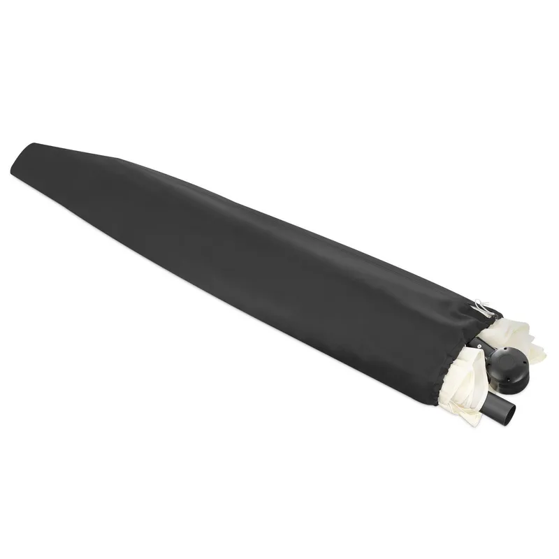 Składany Parasol Ogrodowy 350 cm XXL Z Pokrowcem GARDIVA - Beżowy