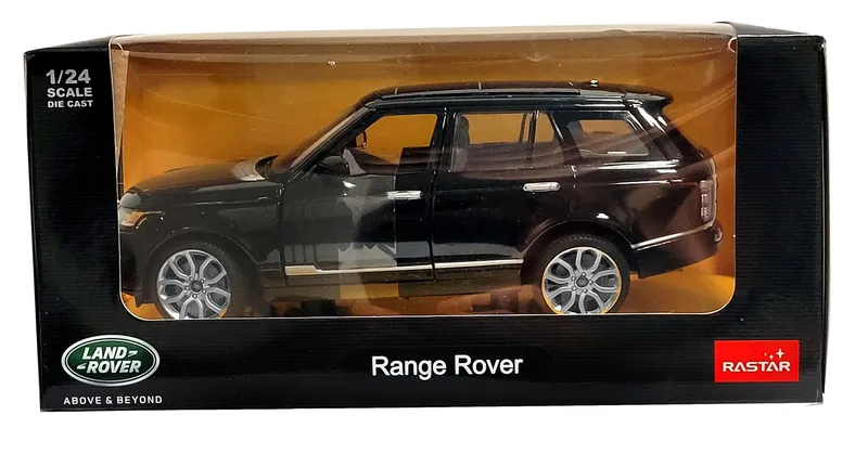 Range Rover Samochód Licencjonowany 1:24 Otwierane Drzwi TUM-TUM - Czarny