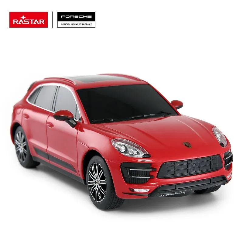 Auto Zdalnie Sterowane TUM-TUM PORSCHE Macan Turbo 1:24 - Czerwony