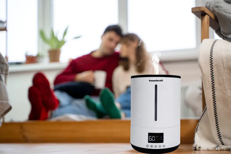 Nawilżacz Ultradźwiękowy Z Filtrem Odkamieniającym Aromaterapia