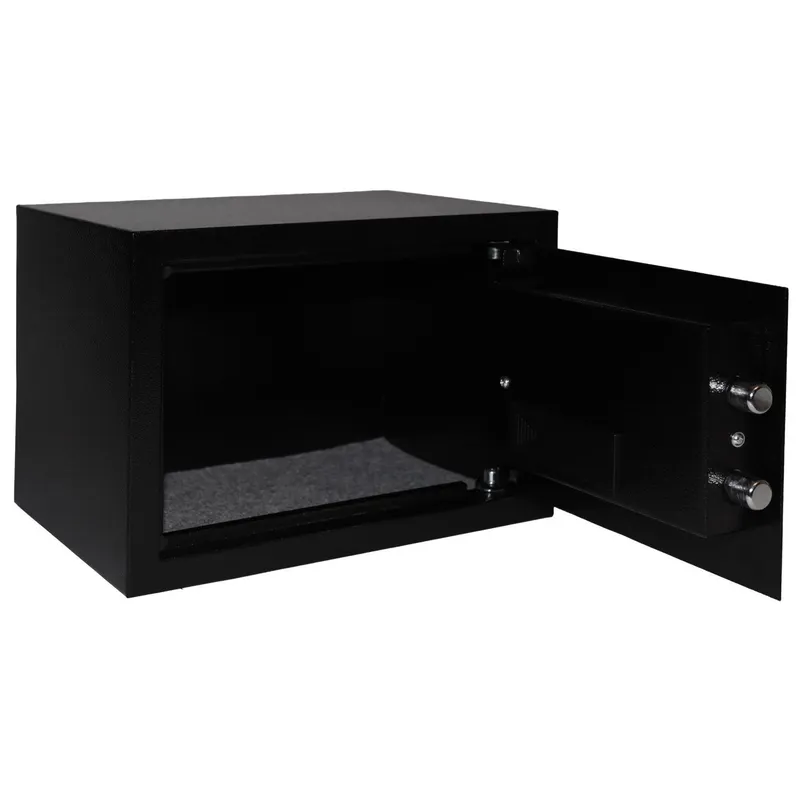 Sejf Domowy Elektroniczny Z Kodem Lub Kluczykiem VENDEA 31 x 20 x 20 cm