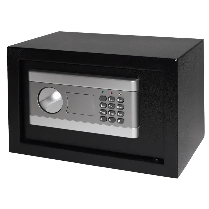 Sejf Domowy Elektroniczny Z Kodem Lub Kluczykiem VENDEA 31 x 20 x 20 cm