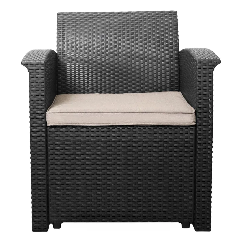 Zestaw Mebli Ogrodowych Technorattan Sofa 2 Fotele Stolik GARDIVA