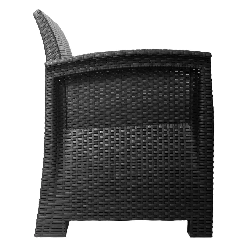 Zestaw Mebli Ogrodowych Technorattan Sofa 2 Fotele Stolik GARDIVA