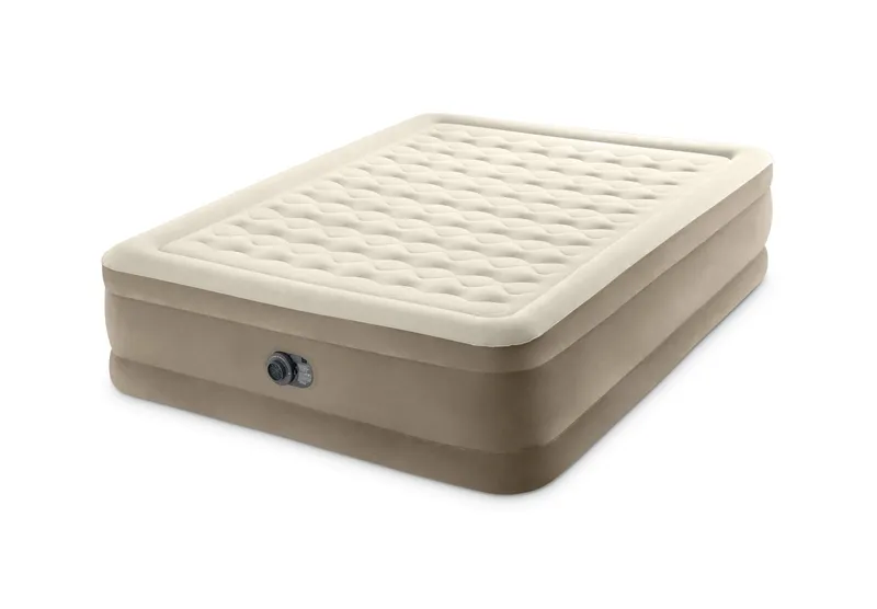 INTEX Dwuosobowy Materac Dmuchany Łóżko Z Pompką 152 x 203 x 46 cm