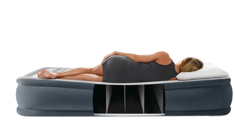 INTEX Jednoosobowy Materac Dmuchany Łóżko Z Pompką 99 x 191 x 46 cm