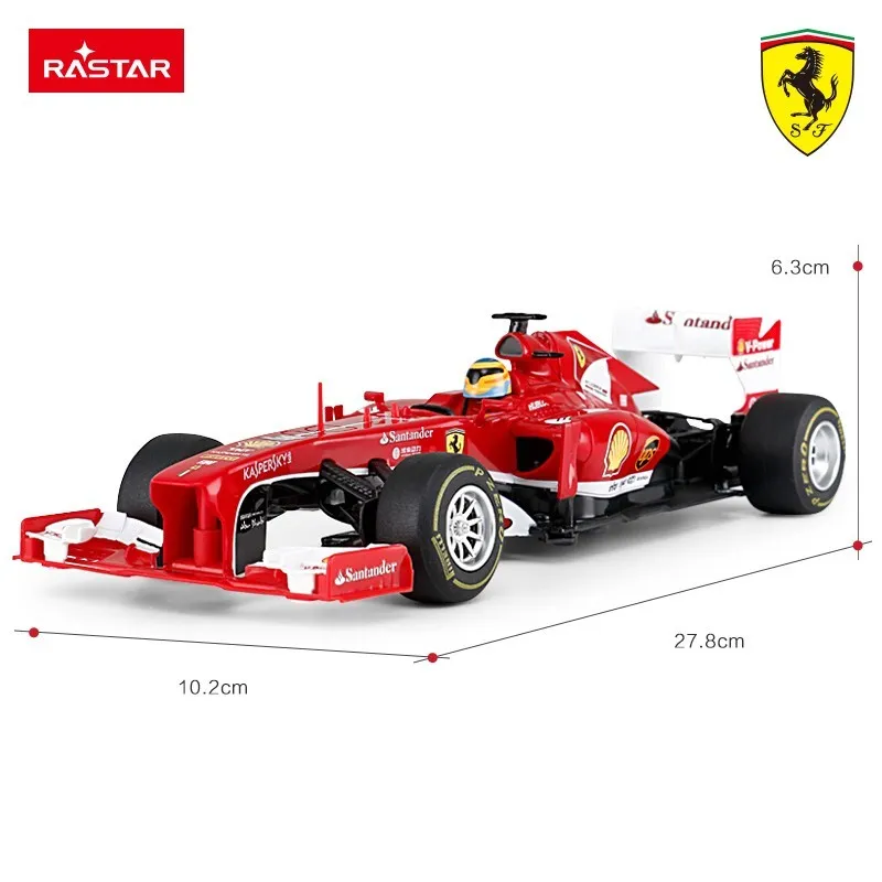 Bolid Zdalnie Sterowany Z Pilotem FERRARI F1 Skala 1:18 TUM-TUM