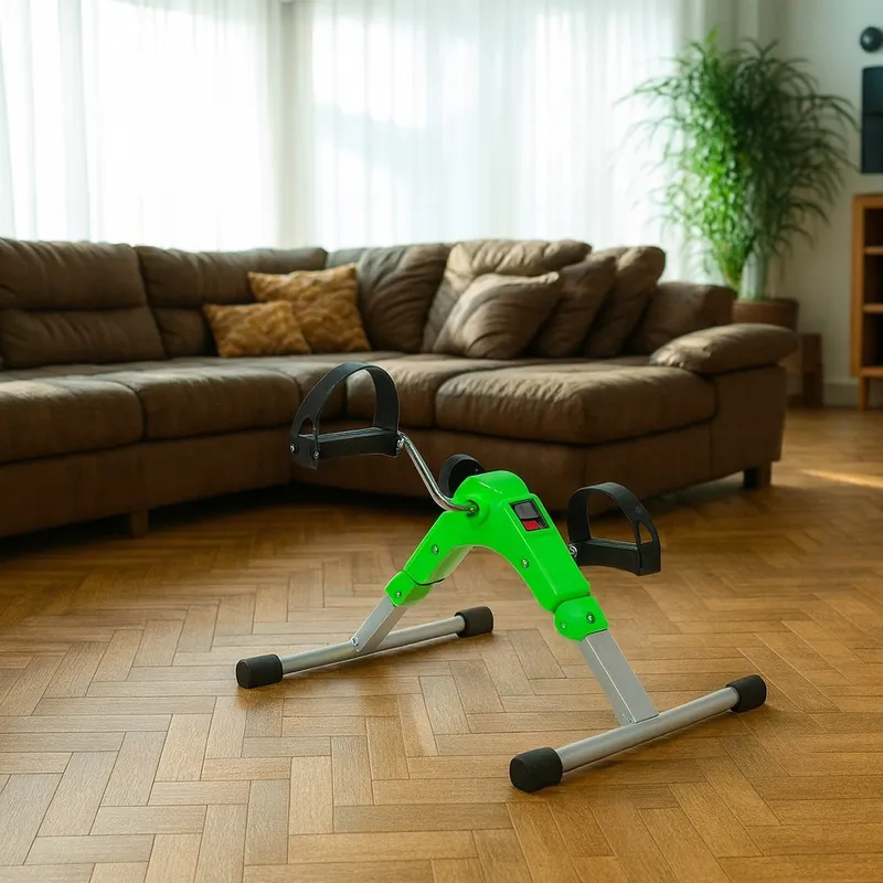 Rowerek Treningowy Rehabilitacyjny Składany 2w1 Z LCD MOVEMANIA - Zielony