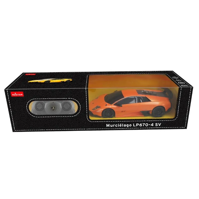 Model Zdalnie Sterowany LAMBORGHINI Murcielago 1:24 TUM-TUM - Pomarańczowy
