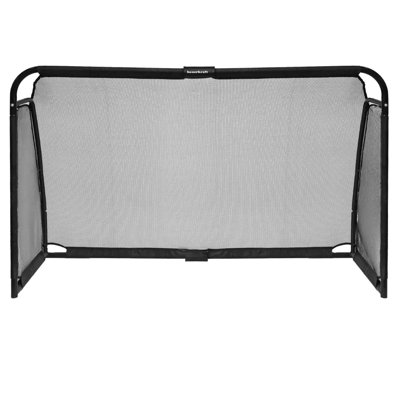 Metalowa Bramka Piłkarska Z Siatką MOVEMANIA 180 x 60 x 120 cm - Czarna