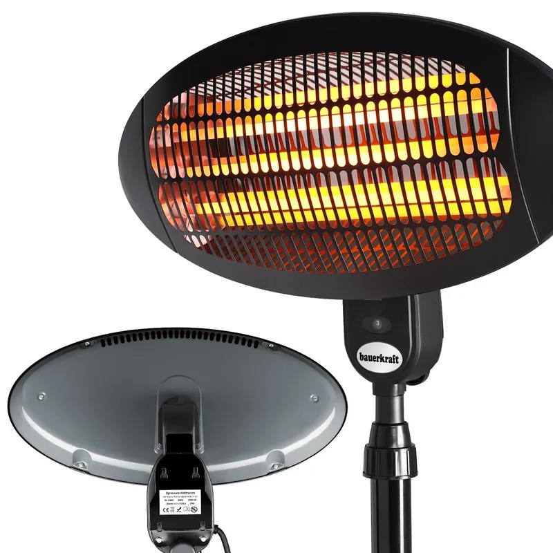 Elektryczny Promiennik Stojący Wiszący 2000W 160 Do 210 cm GARDIVA