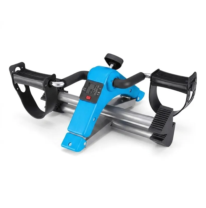 Składany Rowerek Treningowy Rehabilitacyjny 2w1 LCD MOVEMANIA - Niebieski