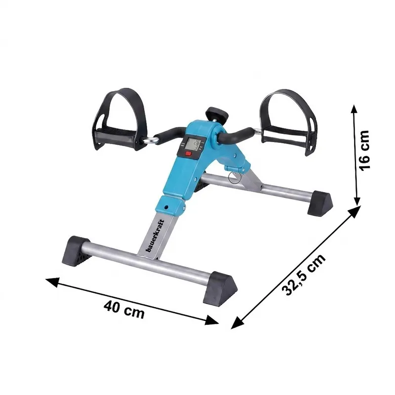 Składany Rowerek Treningowy Rehabilitacyjny 2w1 LCD MOVEMANIA - Niebieski