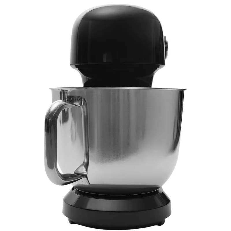 Robot Planetarny Kuchenny 1500 W Z Misą 5 l Silikonową Łopatką - Czarny