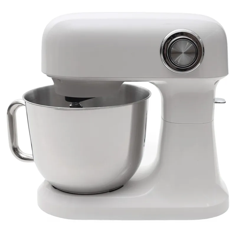 Robot Planetarny Kuchenny 1500 W Z Misą 5 l Silikonową Łopatką - Biały