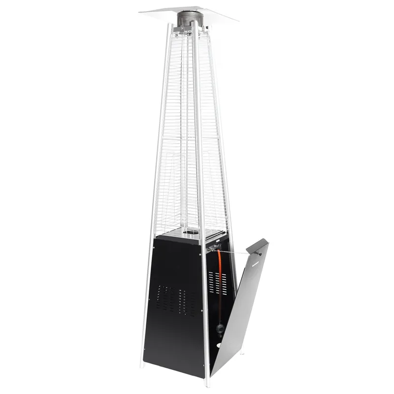 Parasol Grzewczy Piramida Z Pokrowcem 13 kW Gazowy 227 cm GARDIVA