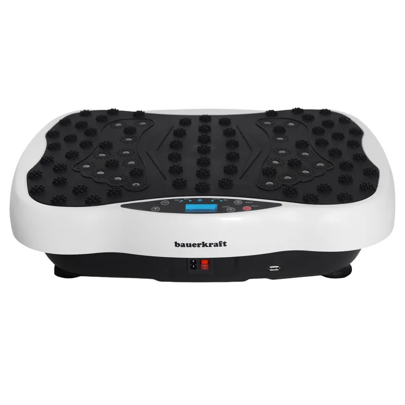 Platforma Wibracyjna 120 Poziomów Pilot Bluetooth MOVEMANIA - Biała