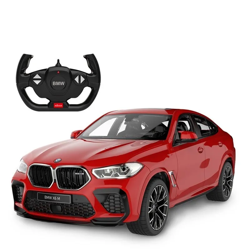 Samochód Zdalnie Sterowany BMW X6 m Skala 1:14 Od 6 Lat TUM-TUM - Czerwony