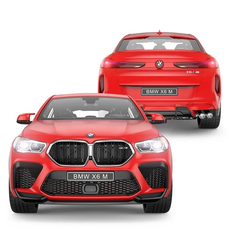 Samochód Zdalnie Sterowany BMW X6 m Skala 1:14 Od 6 Lat TUM-TUM - Czerwony